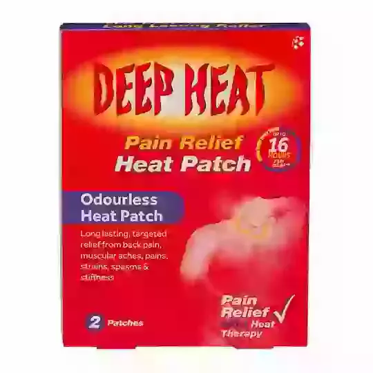 Deep Heat Pain Relief Back Patch X 2